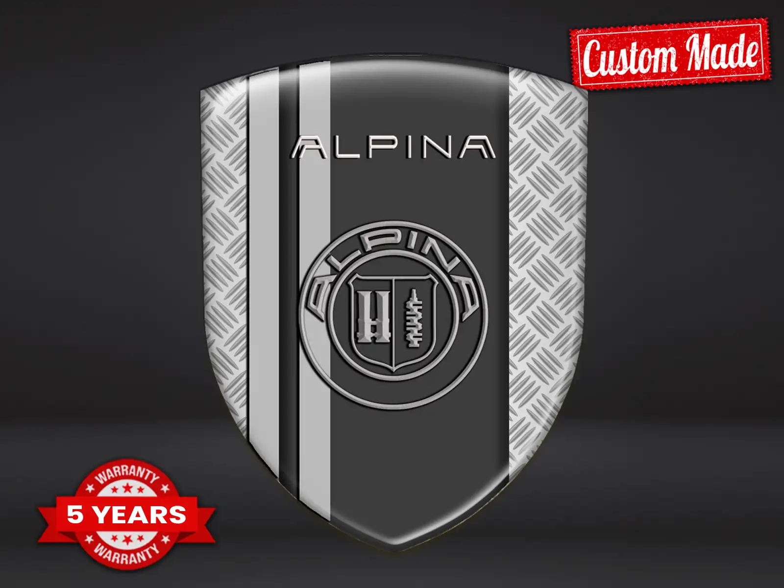 Alpina Aufkleber Trucks Racing Stern Hochwertig